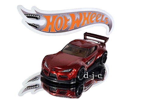 2025 Hot Wheels Nightburnerz Exclusive 2020 Toyota GR Supra Red Loose - Picture 4 of 4