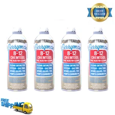 Berryman Products 0116 B-12 Chemtool Carburetor Fuel System and Injector, 4 Pack