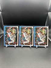 2024 Topps Holiday #H79 Shane Bieber Cleveland Guardians Baseball Card Lot Of 3