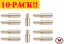 10-PACK! 1"X3/4" Brass Barb Hose Splicer Mender Straight Fitting 129-16-12 NEW!