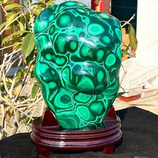 12.45LB  Natural luster peacock transparent cluster mineral sample+matrix.