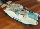 Vintage 1989 GI Joe Avalanche Snow Tank Vehicle Hasbro M-5793 - Incomplete