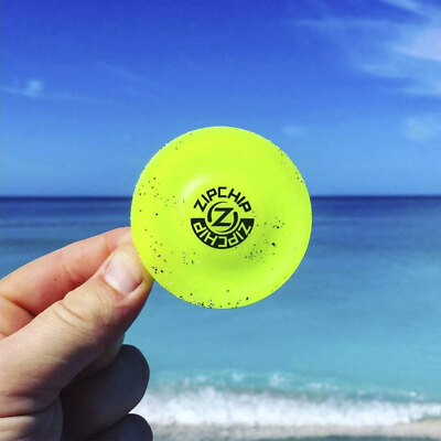 Disc Golf ZipChip - Mini Flying Disc - Soft Rubber Catch Disc