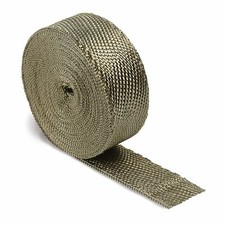 Titanium Exhaust Header Pipe Heat Wrap 2 X 50 Roll 2500f Dei 010127