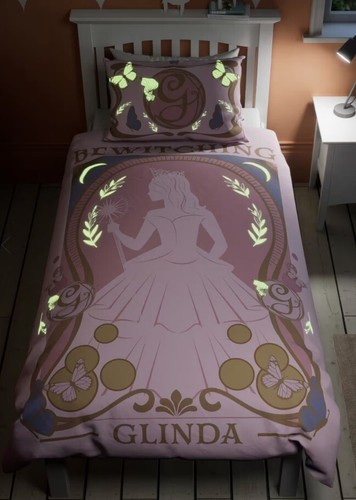 M&S Marks & Spencer King Bedding Set Wicked Glinda Glow In Dark Ariana Grande