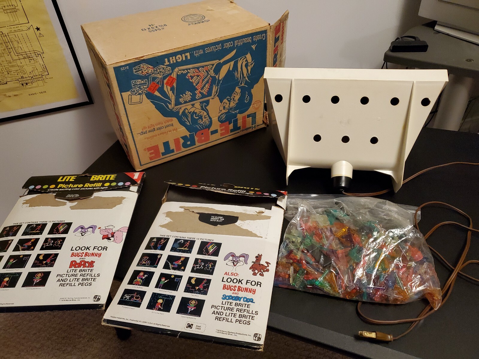 hasbro lite brite peg refills