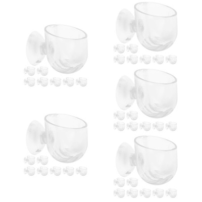  5 Pack Aquarium-Blumentopf Saugnapfbecher Bausatz Saugnäpfe Phyto