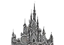 SKYBAN - What Do You See? - "Electric Kingdom" Signed - Disney Banksy Art ?