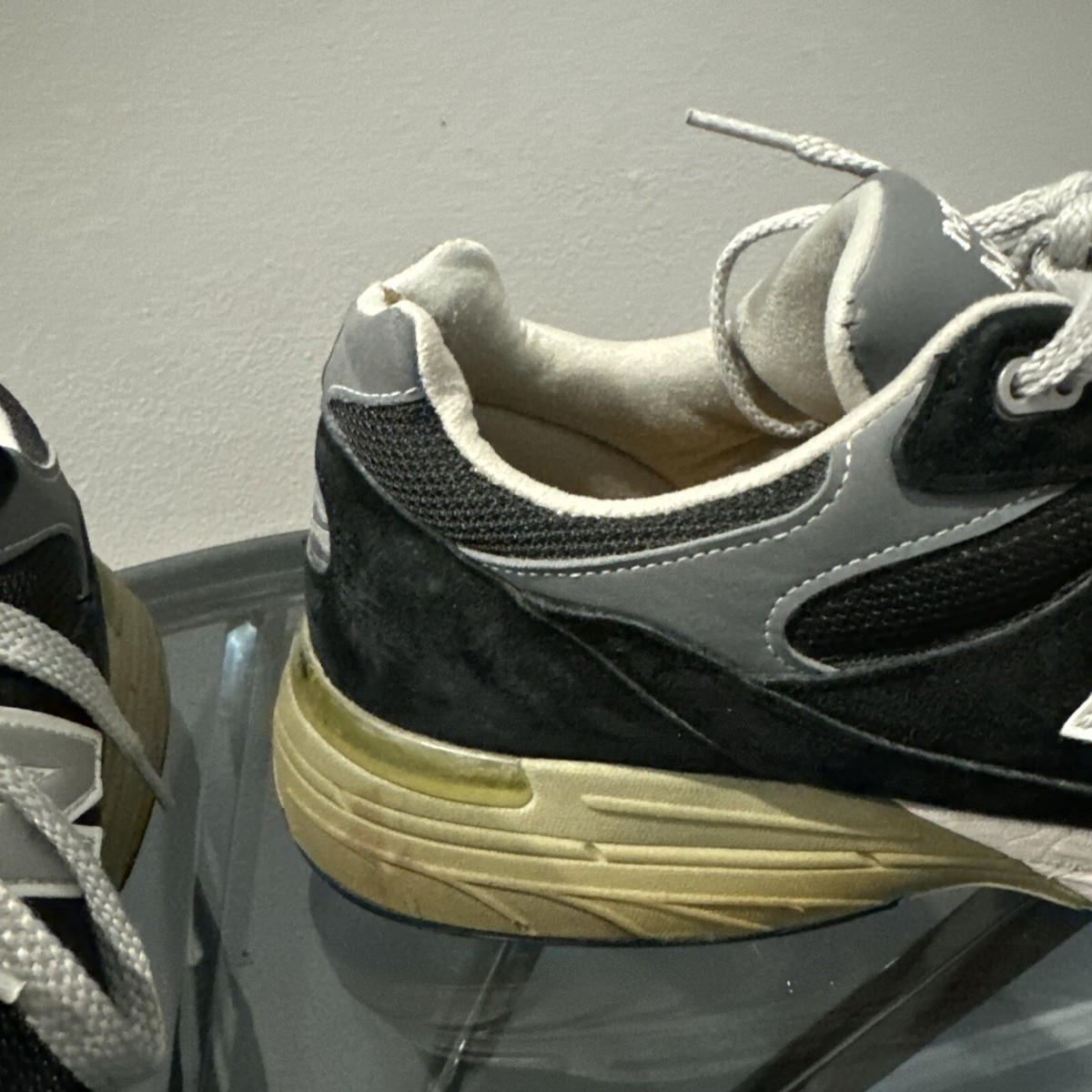 Size 12.5 - New Balance 993 Made In USA Black White for sale Size 12.5 - New Balance 993 Made In USA Black White for sale