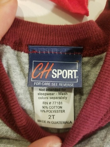 Vintage Virginia tech Shirt size 2T Salesman Sample New With Tags 2005 rare! - Picture 4 of 9