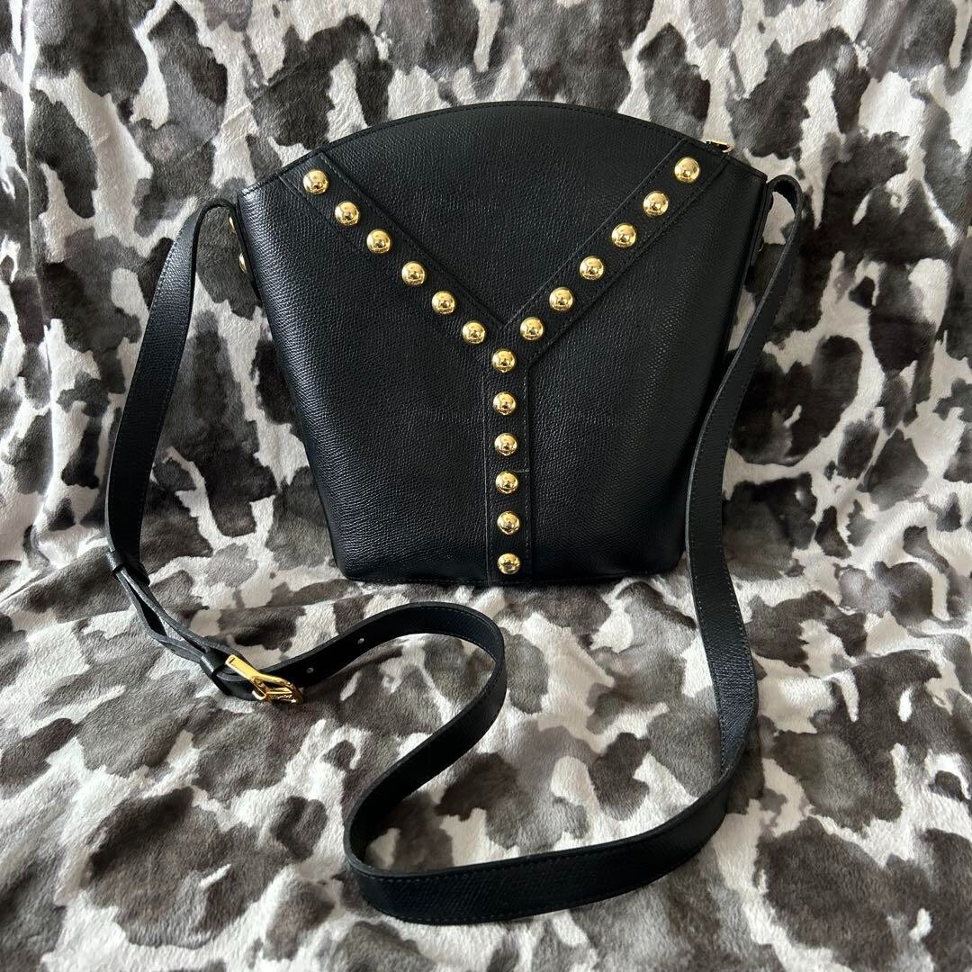 Borsa a tracolla Yves Saint Laurent vintage YSL AUTENTICA donna spedita dal Giappone