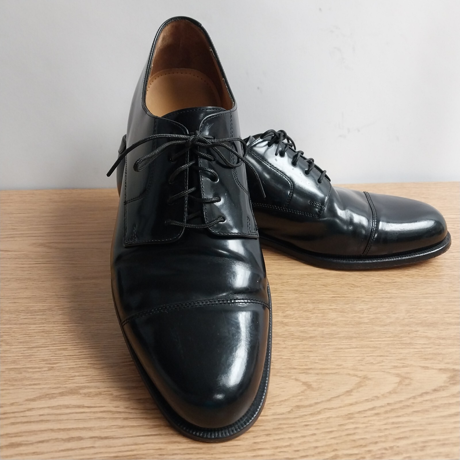 cole haan cap toe black