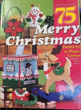 House of White Birches  HC Book  Plastic Canvas  75 Merry Christmas Projects