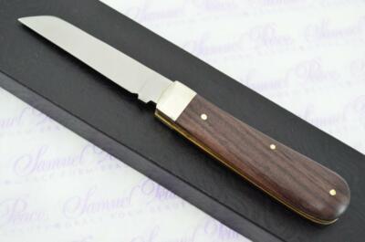 Superior Ebony Left Hand Lambs Foot Sheffield England Made Pen/Pocket Knife