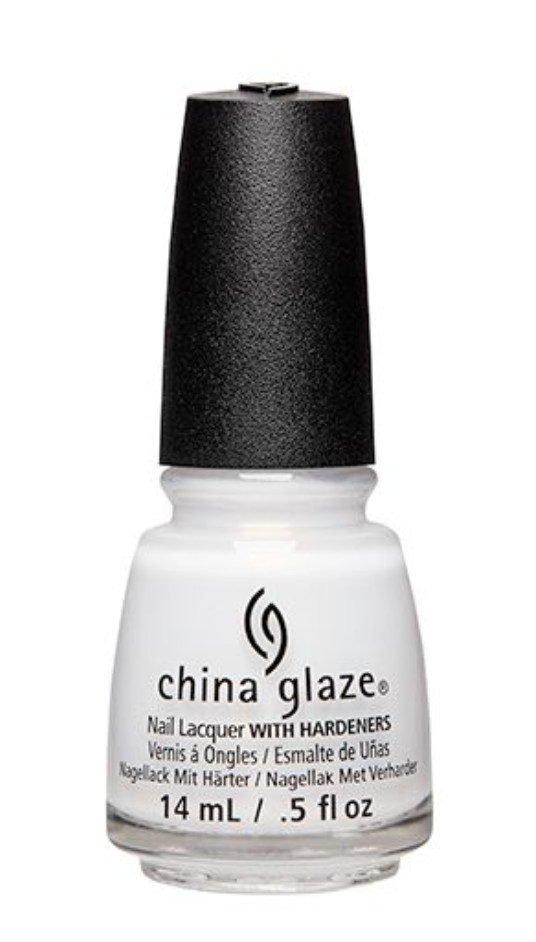 China Glaze Nail Lacquer Nail Polish Snow Way  83775  0.5 fl oz    