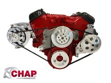 Big Block Chevy Alt Power Steering Brackets Kit Ps Bbc Swp Ewp 396 427 454 2