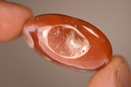 *RED AGATE* Tumbled Stone 3.7cm 22.2g Banded Natural Stone - Picture 8 of 15