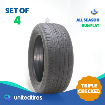 Set of (4) Used 265/50R19 Bridgestone Alenza Sport A/S RFT 110H - 6/32
