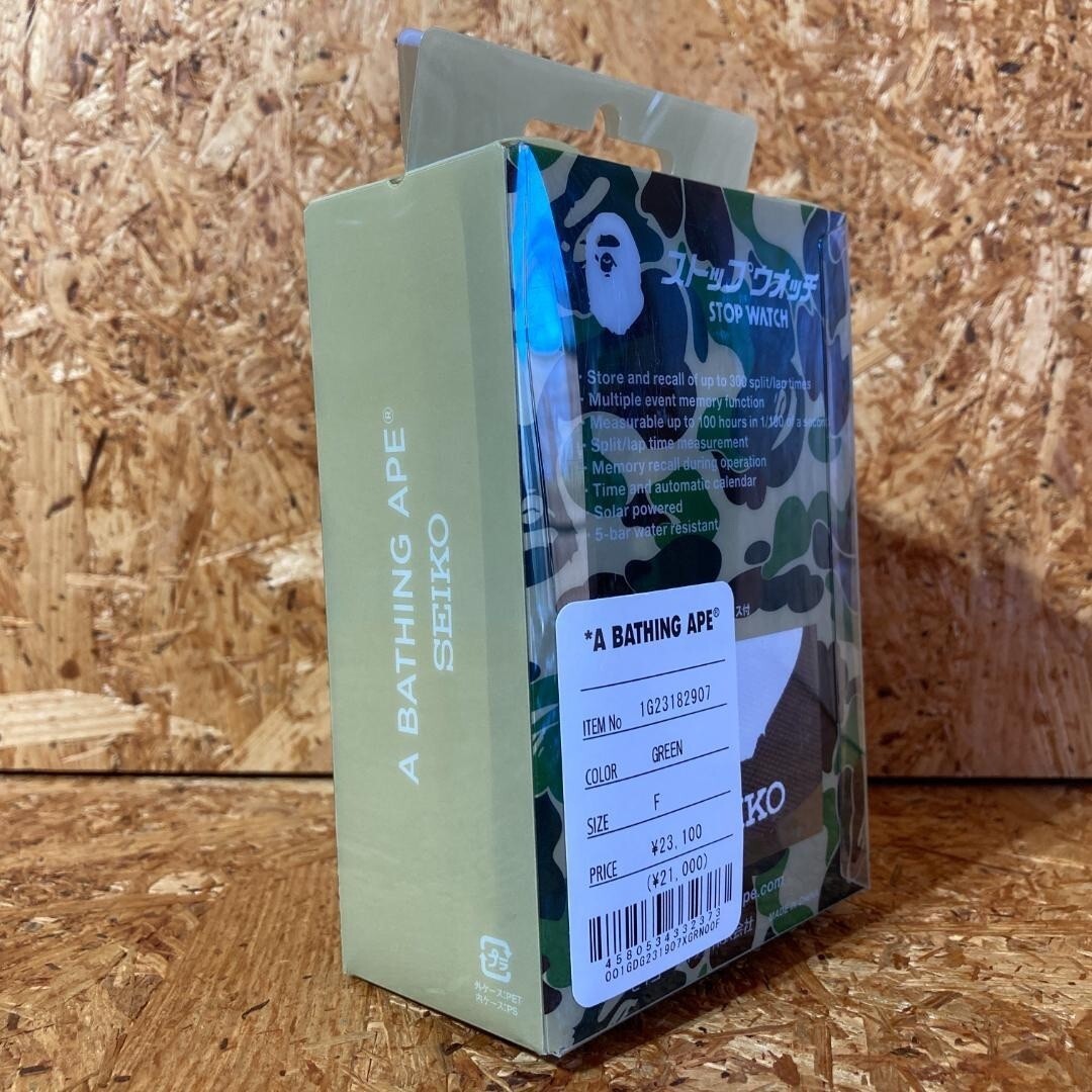 A BATHING APE - BAPE X SEIKO ABC CAMO セイコー　ストップウォッチ SEIKO | bape.com