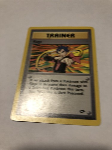 Pokemon Koga 106/132 Gimnasio Desafío No Holo Tarjeta Pokémon Rara WOTC LP - Imagen 2 de 10