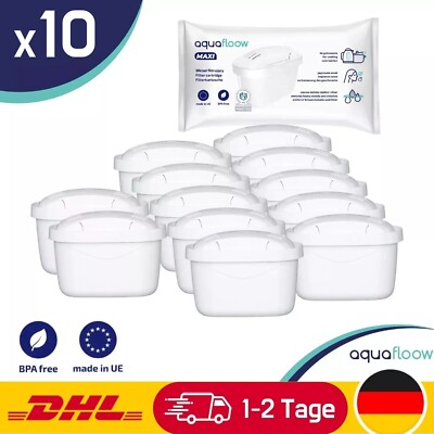 10x Filterkartuschen ersetzen BRITA Maxtra+ Britta, Wasserfilter Kartuschen