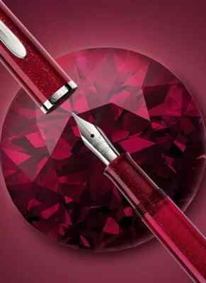 Pelikan Classic M205 Star Ruby Fountain Pen - F Nib