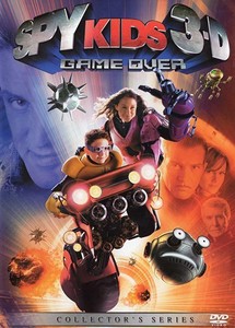 2 DVD spy kids 3D - Game over collector's series wide screen with 4 pair glasses (786936230550)
