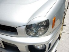 For Subaru 02-03 Impreza Wrx Sti Gda Gdb Gen-7 Ju Headlights Eyebrows Eyelids