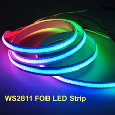 WS2811 Addressable COB LED Light Strip WS2812B 720Leds/m High Density Flexible