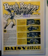 Original Buck Rogers Rocket Pistol magazine page advertisement