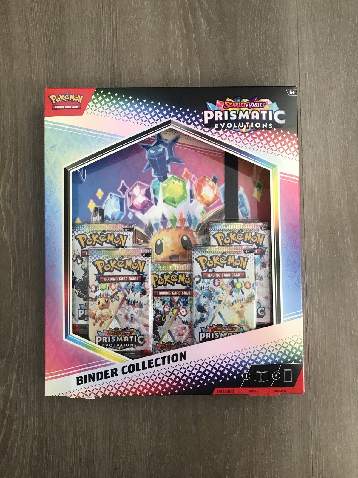 Pokemon TCG: Prismatic Evolutions Binder Collection SV8.5 | Brand New Sealed