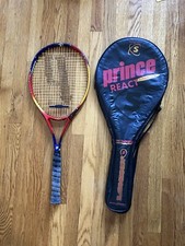 Prince React Titanium Longbody Tennis Racquet w case Pls Read