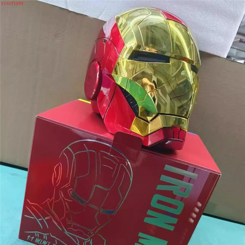 Iron Man MK5 Helmet 1:1 Wearable Electric Voice Control Open