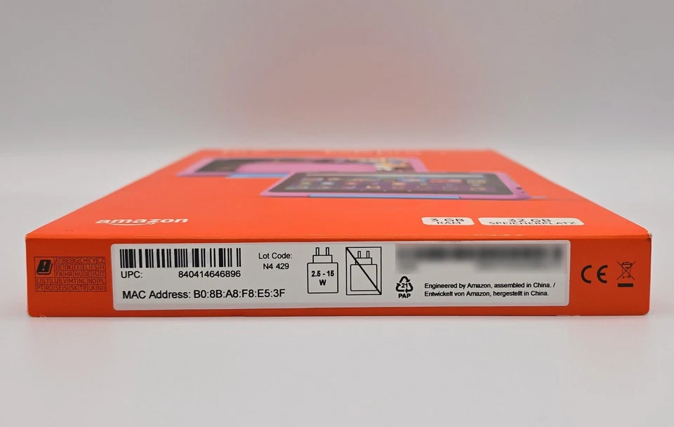 Das neue Amazon Fire HD 8 Kids Pro Tablet | 32GB | 12 Gen. 2024 | Löwen-Design ✅ - Bild 3 von 4