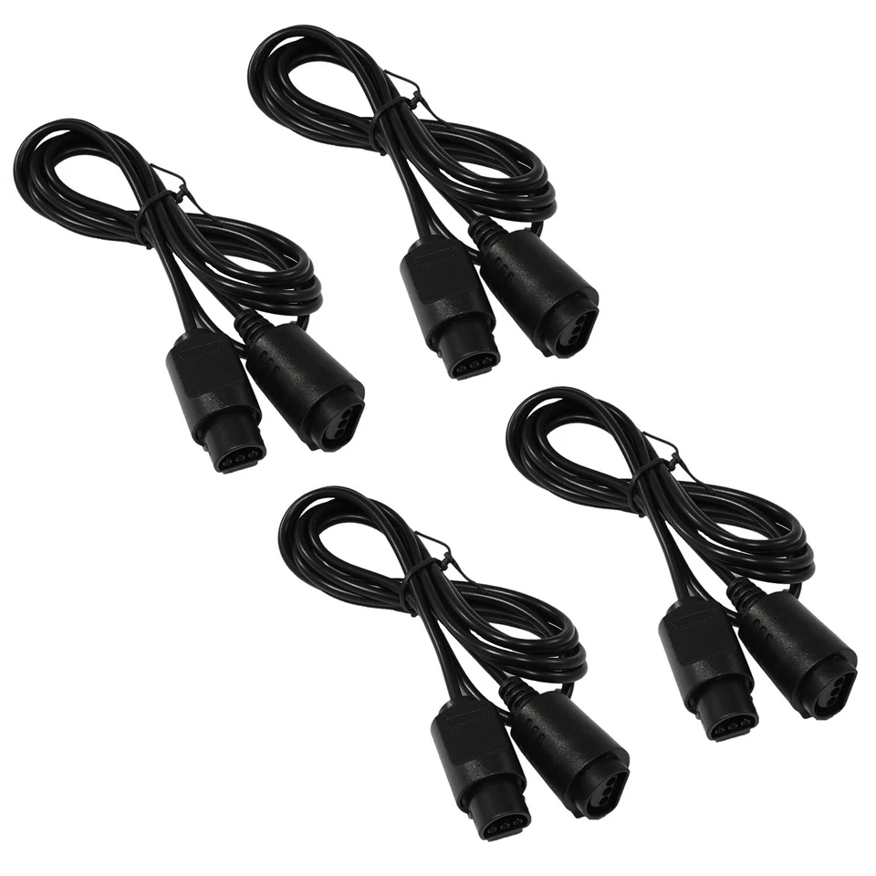 4pcs CONTROLLER EXTENSION CABLE 1.8m for Nintendo 64 N64 Console Gamepad - Image 2 of 4