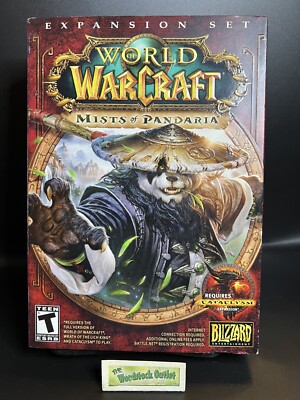 World of Warcraft: Mists of Pandaria Expansion Set Computer Game PC *NEW SEALED*