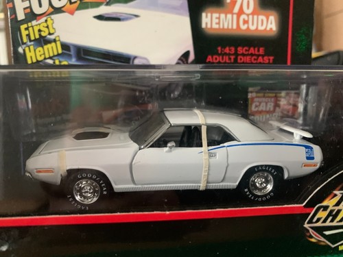 ROAD CHAMPS~1970 PLYMOUTH HEMI CUDA~1:43 SCALE DIECAST~KB TOYS EXCLUSIVE~ B474 - Picture 15 of 21