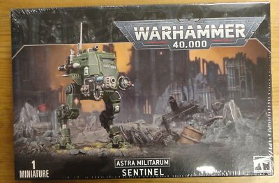 Warhammer 40K 40,000 Astra Militarum Armored Sentinel Miniature Set GAW47-12