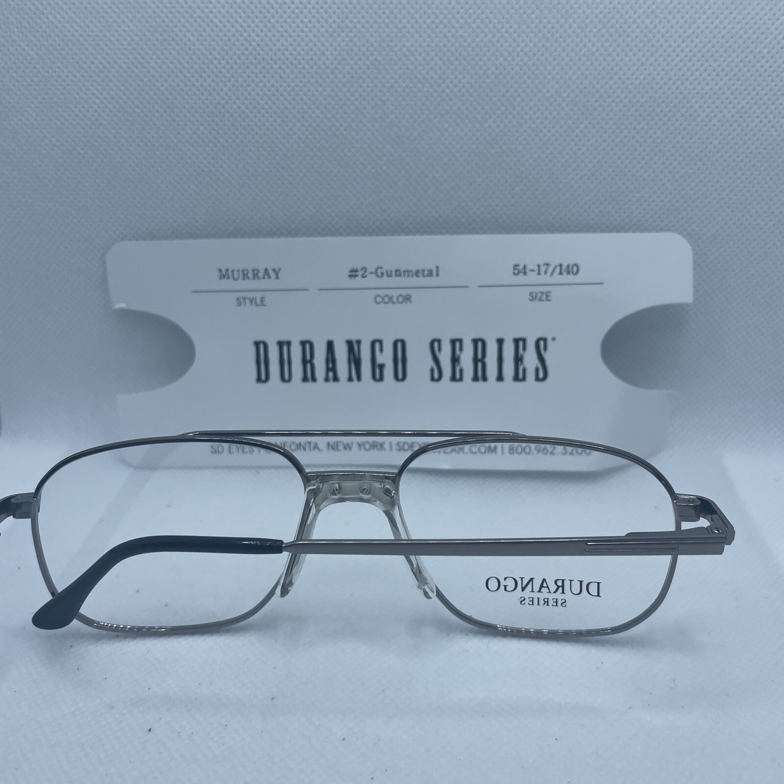 Durango Series C2 55/17 140 Gunmetal Men’s Eyeglass Frames M90 eBay
