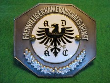 ADAC Plakette Freiwilliger Kameradschaftsdienst in Silber für Motorradfahrer