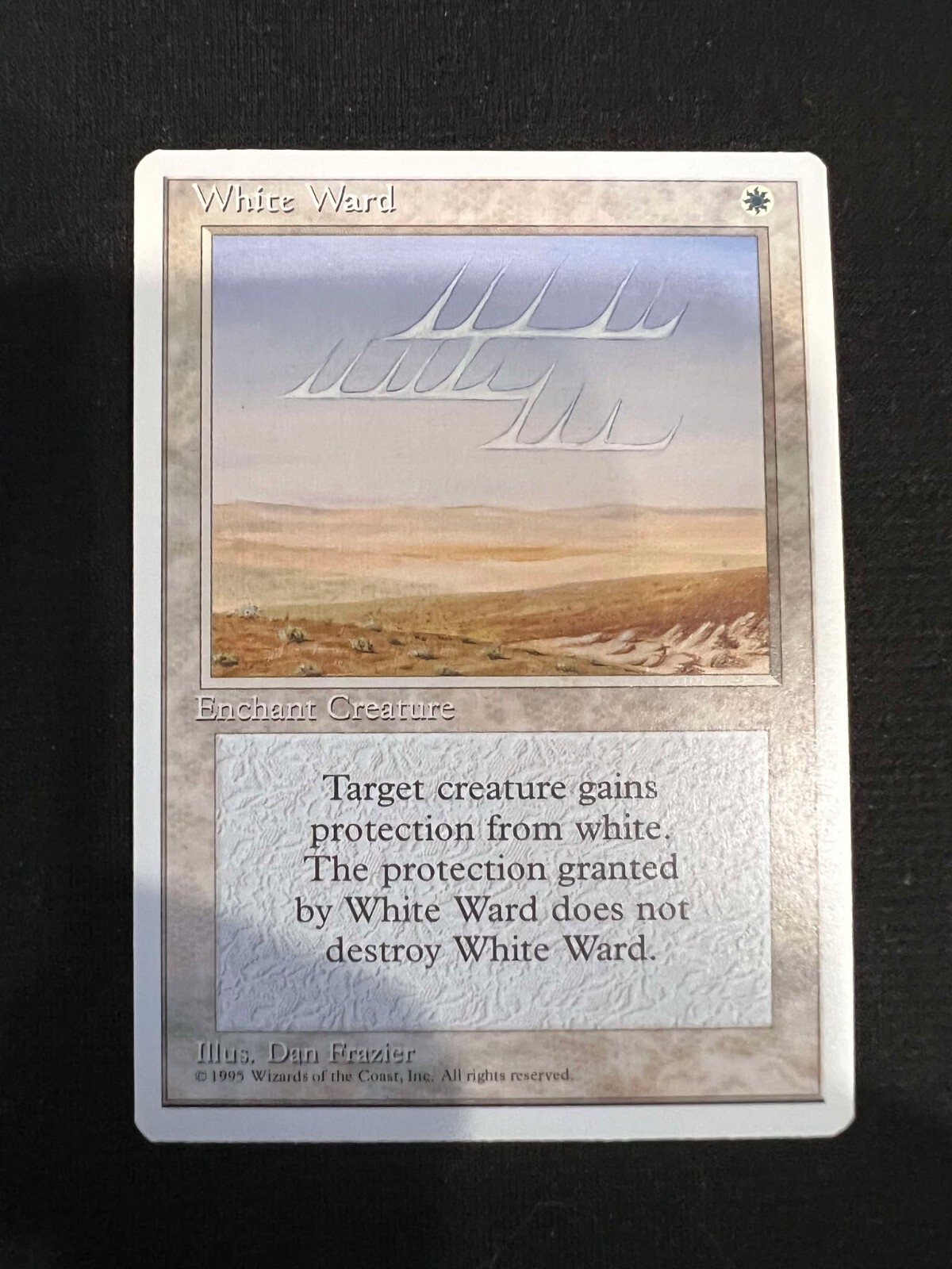 WHITE WARD 1995 Magic the Gathering 4th Edition MTG Mint Unplayed