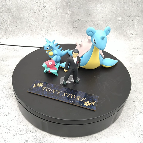 Bandai Pokemon Scale World Figure Kanto Giovanni Nidoqueen Porygon Lapras Japan - Video 1 of 1