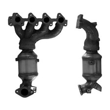 Catalytic Converter Type Approved + Fitting Kit For Kia Picanto SA 1.1 Front