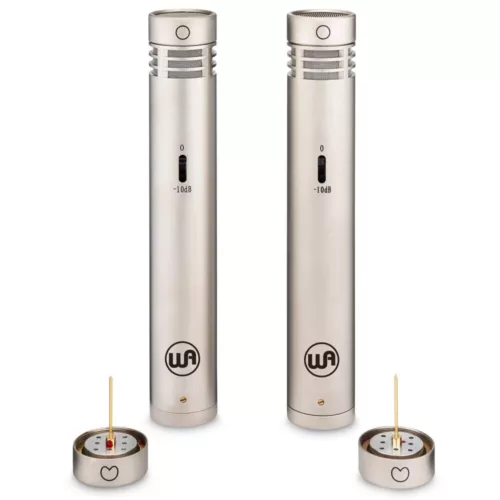 WARM AUDIO WA84-ST-OC Dual Capsules Stereo Nickel Small Diaphragm Condenser Mics
