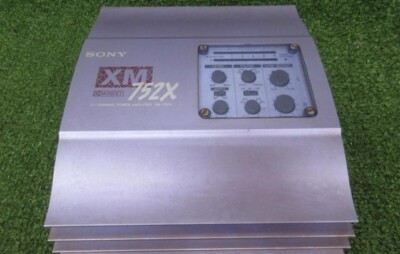 Old School Vintage SONY XM-752X Rated output Rated output