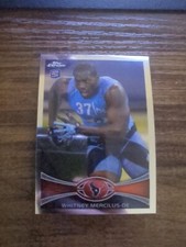 2012 Topps Chrome Football Card #111 Whitney Mercilus Rookie