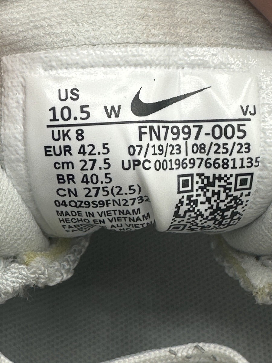 Size 10.5 - Nike ZoomX Invincible 3 Extra Wide Photon Dust