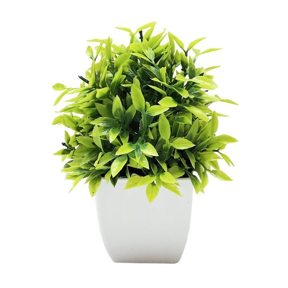 False Plants Artificial Flower Simulated Tree Pot Plants Home Garden