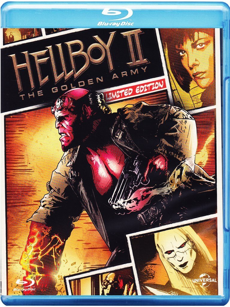 Blu-Ray Hellboy - The Golden Army (Ltd Reel Heroes Edition)