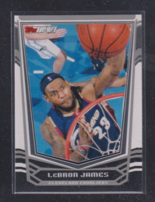 2008-09 Topps Tip-Off #23 LeBron James - Clevland Cavaliers - 657 -    